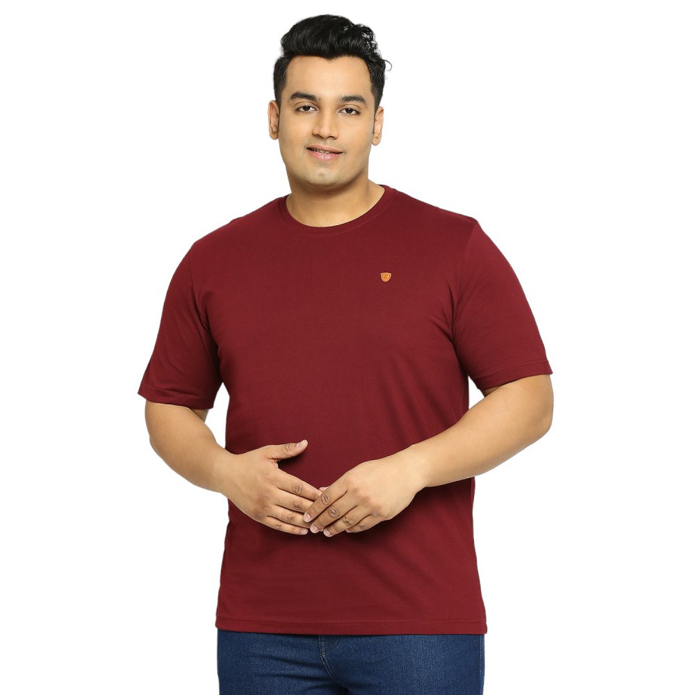 T-Shirt - Plain - Maroon