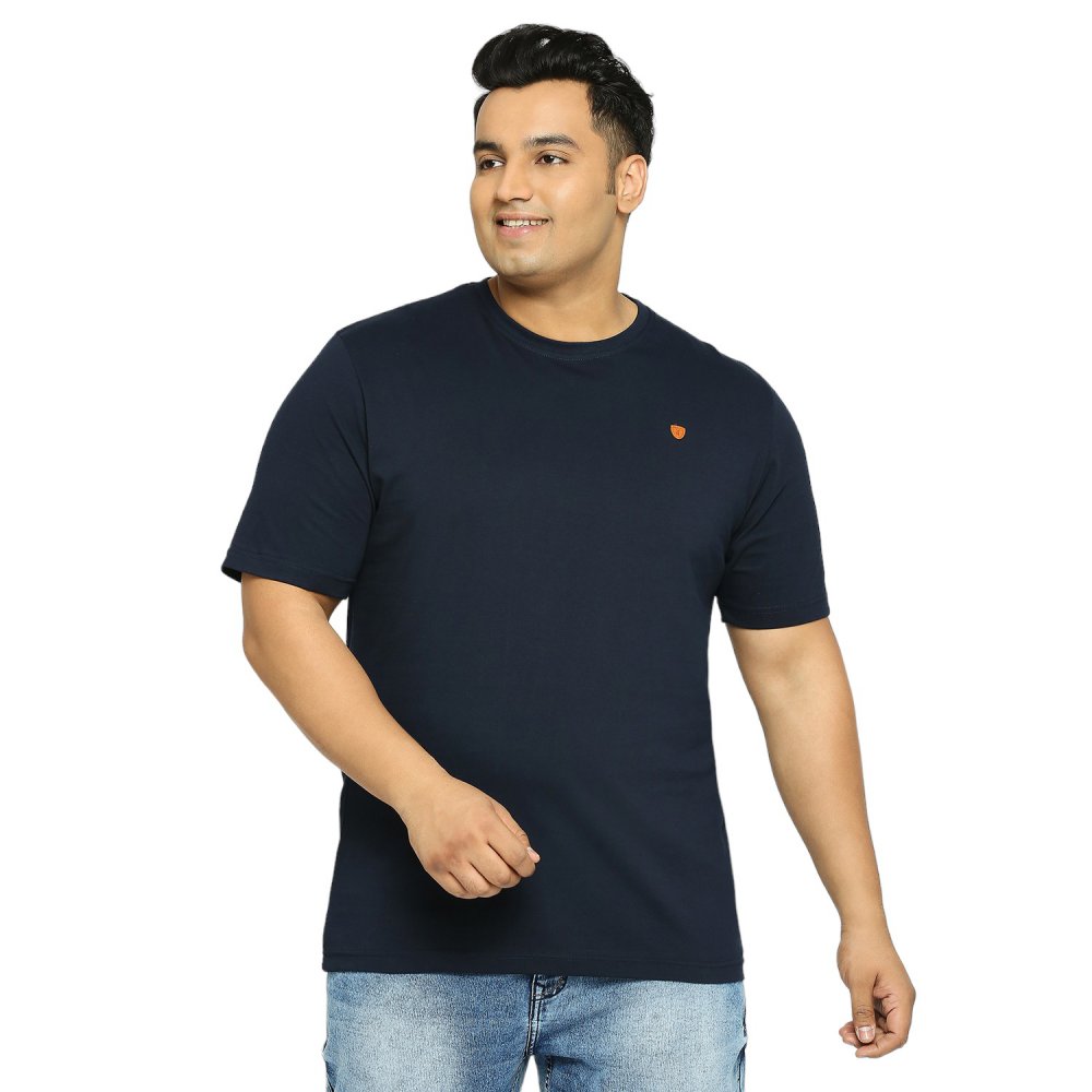 T-Shirt - Plain - Navy Blue