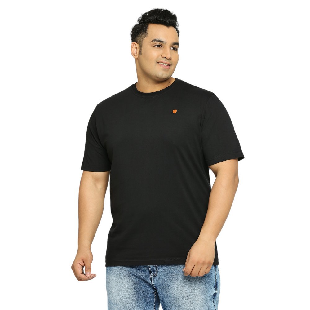 T-Shirt - Plain - Jet Black