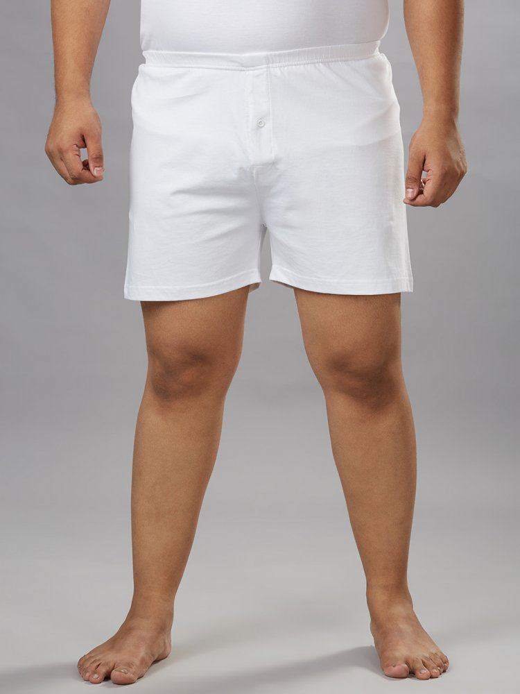 Boxer - Plain - White