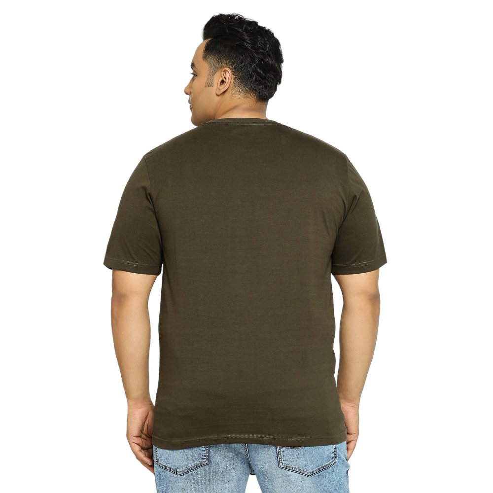 T-Shirt - Plain - Olive Green