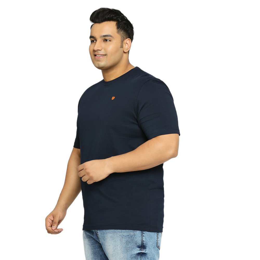 T-Shirt - Plain - Navy Blue