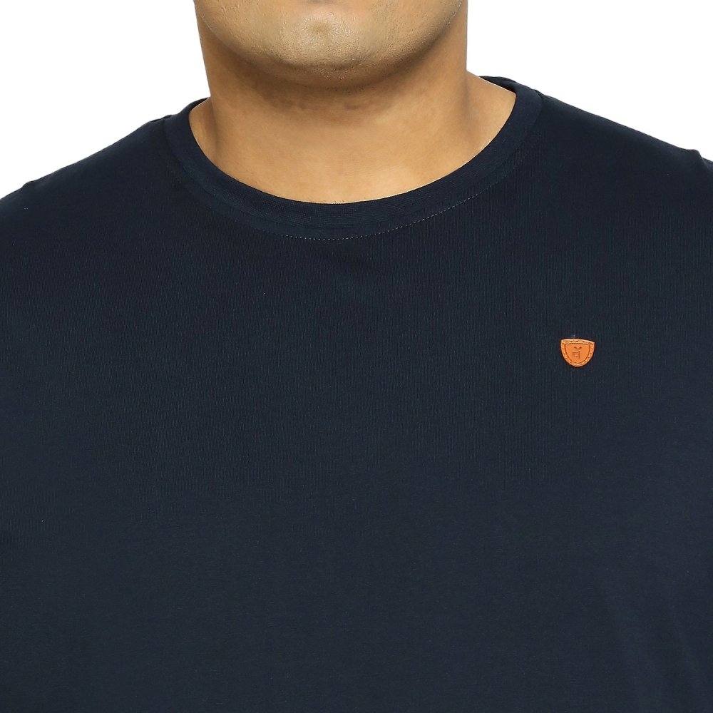 T-Shirt - Plain - Navy Blue