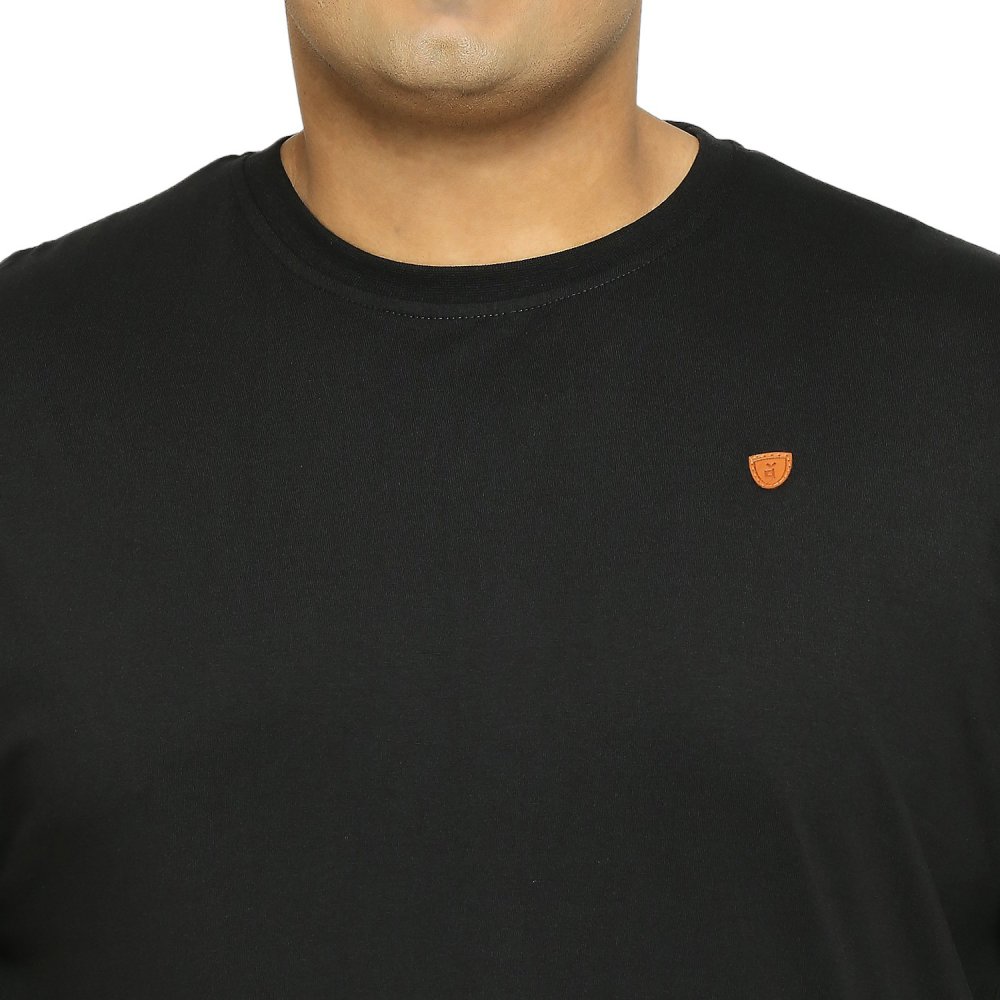 T-Shirt - Plain - Jet Black