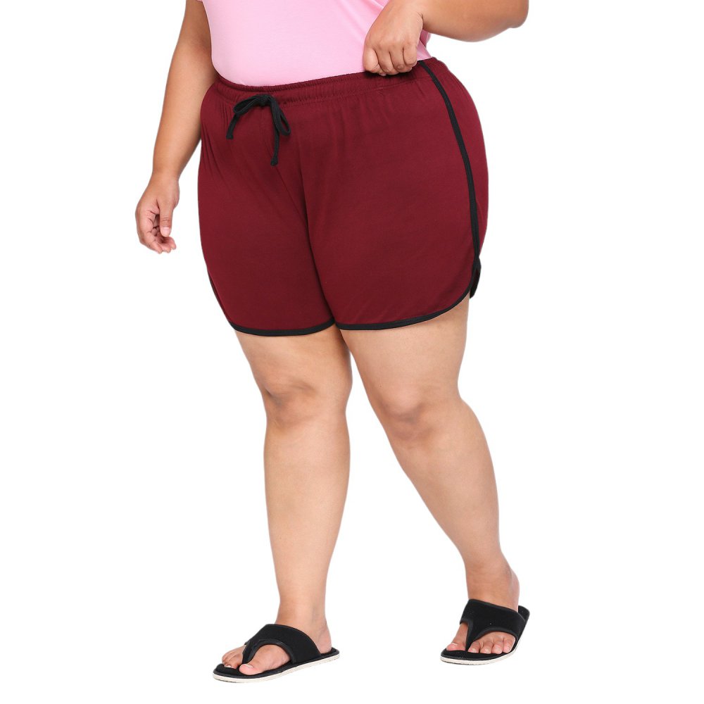 Hot Pant - Maroon