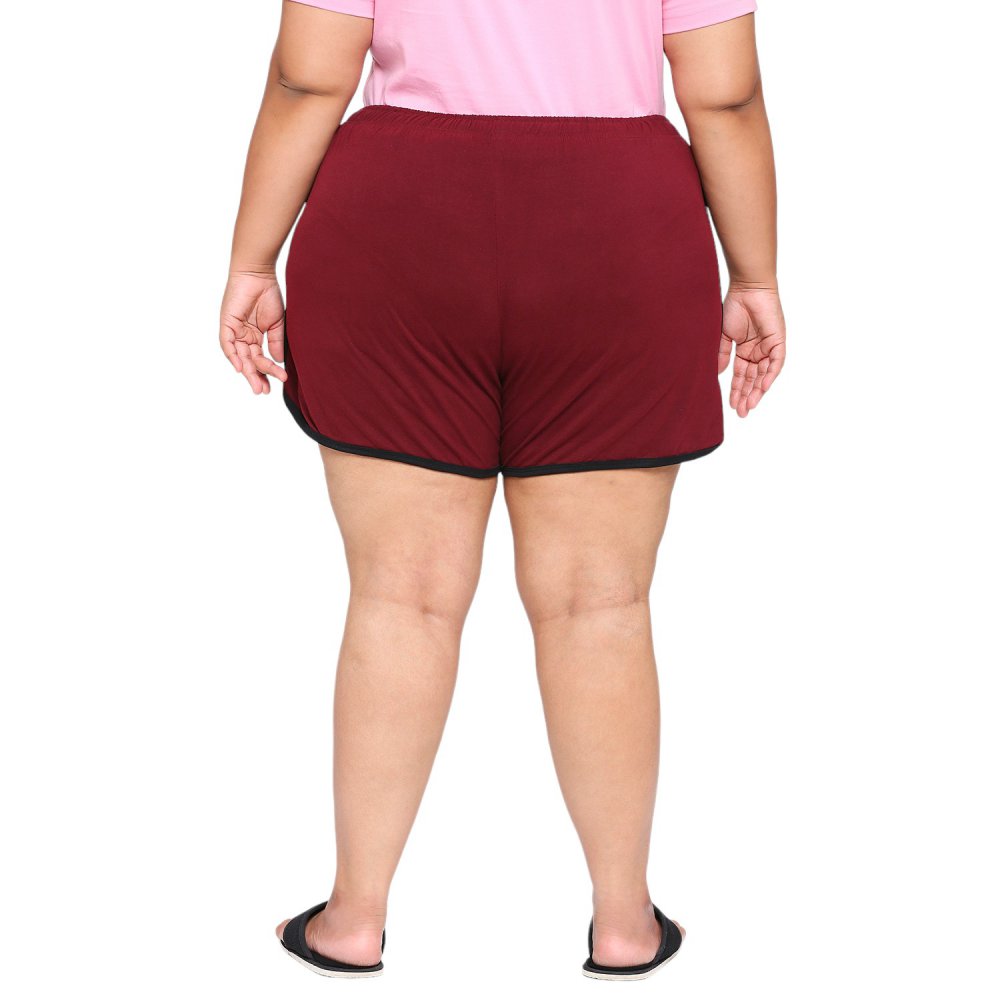 Hot Pant - Maroon