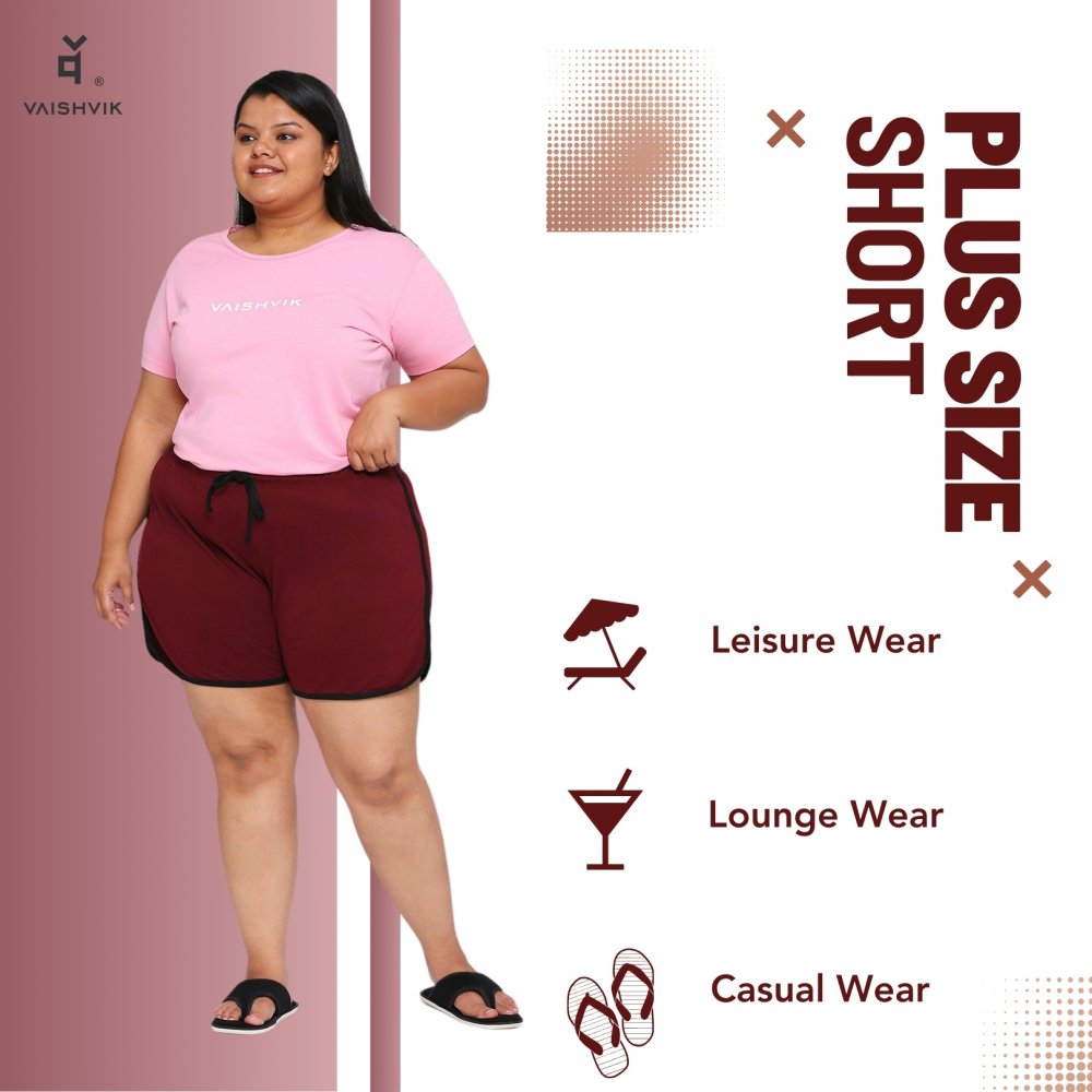 Hot Pant - Maroon