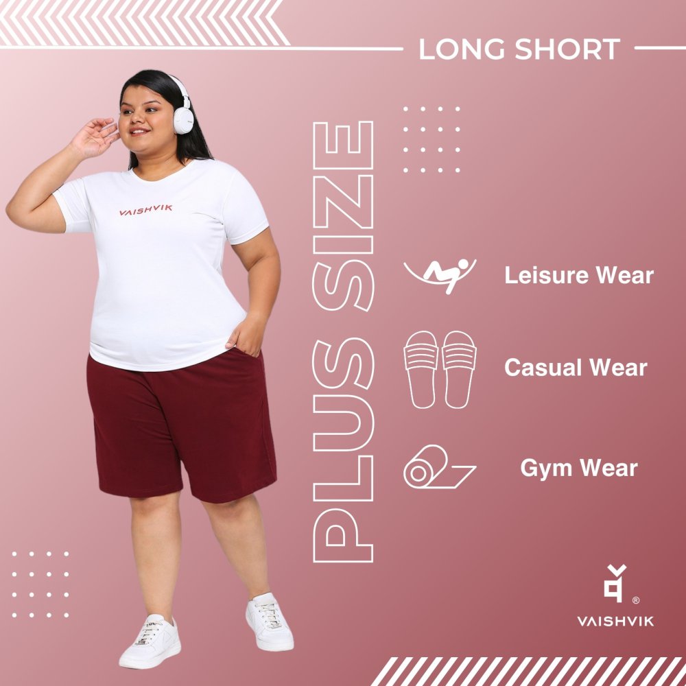 Long Short - Maroon